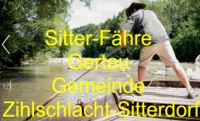 Sitter-Fähre Gertau Gemeinde Zihlschlacht-Sitterdorf