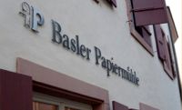 Basler Papiermühle Grossbasel St. Alban Rheinweg - nähe Rhein